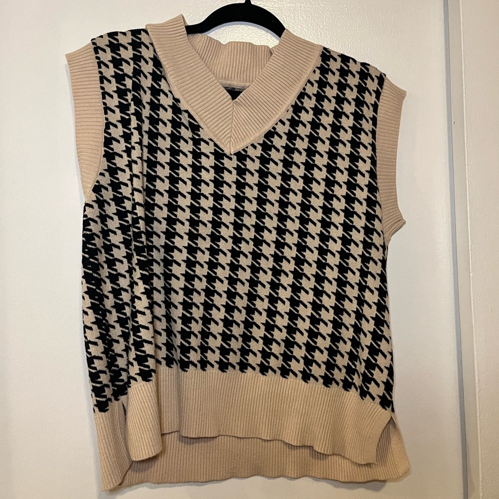 Thrifted oversized vest